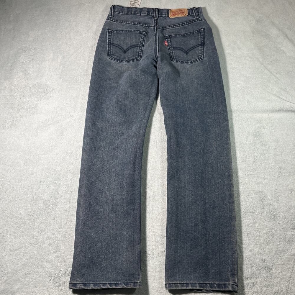Y2K 2000s Levis 514 Straight Jeans Youth Teens 14 Reg 27x27 Hamilton Skinny Slim